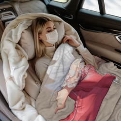 280g Flaneluzzy Blanket (Orizzontale) Disegno Unico