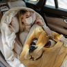 Drap de flanelle de 280 g (Horizontal) avec motif de chien mignon