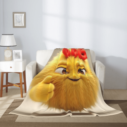 Couette Flanelle Dessin Animé Adorable - Douce et Chaude