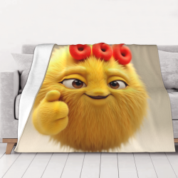 Drap en flanelle de 280 g (horizontal) - Motif de dessin animé mignon