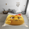 Coperta in flanella da 280 g (orizzontale) - Motivo di cartone animato carino