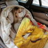 Coperta in flanella da 280 g (orizzontale) - Motivo di cartone animato carino