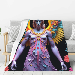 Drap de flanelle vertical de 280 g : Motif exquis et matériau confortable