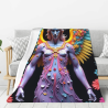 Drap de flanelle vertical de 280 g : Motif exquis et matériau confortable