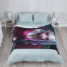 Coperta di flanella morbida da 280 g (stile verticale) con motivo