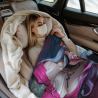 Drap en laine de flanelle de 280 g (avec motif de jeune fille elfique)
