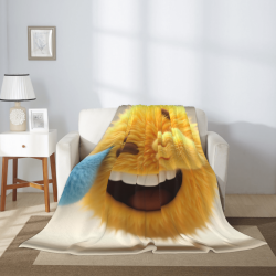 Drap en flanelle de 280 g (style vertical) avec motif