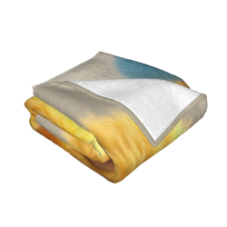 Creative Smiling Flannel Blanket - Okomall