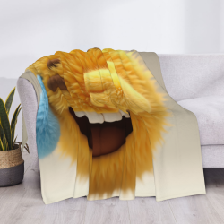 Coperta in Flanella Sorridente Creativa - Okomall