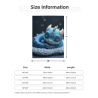 Couette en Flanelle Verticale - Motif Dragon Mignon