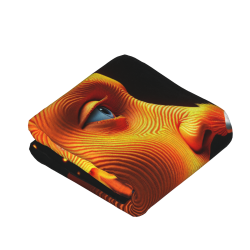 Manta de Franela Futurista Abstracta - Okomall