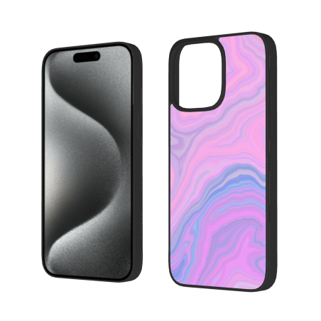 iPhone 15/Pro/Max 漸變雲紋手機殼 - okomall