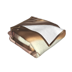 280g horizontale Anime-Sexy-Schönheit-Charakterdruck-Flanell-Decke
