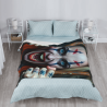 Couverture en flanelle de clown effrayant - Okomall