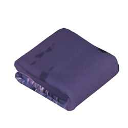 Coperta in flanella 280g con stampa lato singolo del motivo di una tranquilla notte di luna