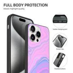 iPhone 15/Pro/Max 漸變雲紋手機殼 - okomall