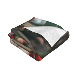 280g Flanell-Fuzzy-Decke (Horizontalstil) mit Fantasie-Damenmuster