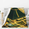 Coperta di flanella da 280 g (stile verticale): Motivo misterioso e materiale di alta qualità