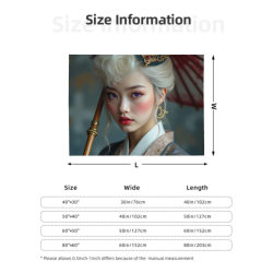 고풍스러운 패턴이 있는 280g 플란넬 퍼지 담요 (수평) - 편안함과 따뜻함을 위한 좋은 선택