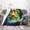 Fleece-Decke 280 g (horizontal) - Fantastisches Muster, superweich