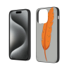 iPhone 15/Pro/Max 羽毛手機殼 - okomall 個性定制