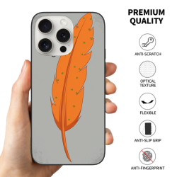 iPhone 15/Pro/Max 羽毛手機殼 - okomall 個性定制