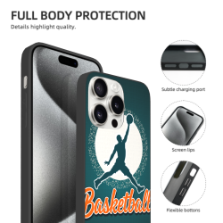 iPhone 15/Pro/Max 스포츠 실루엣 케이스 - okomall