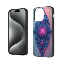 夢幻花紋iPhone 15/Pro/Max手機殼 - okomall