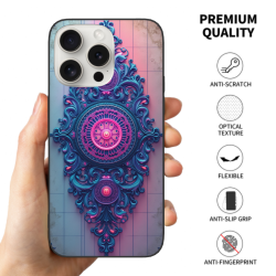 夢幻花紋iPhone 15/Pro/Max手機殼 - okomall