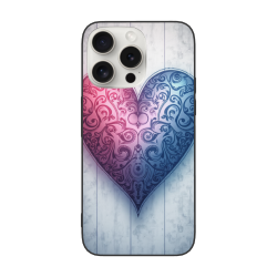 Herz-Verlauf-Hülle für iPhone 15 Pro/Pro Max – okomall