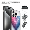 Herz-Verlauf-Hülle für iPhone 15 Pro/Pro Max – okomall