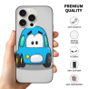 可爱卡通汽车手机壳 - iPhone 15 Pro/Pro Max - OKOMALL