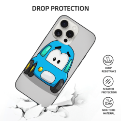 かわいいカートゥーン自動車 iPhone ケース - iPhone 15 Pro/Pro Max - OKOMALL