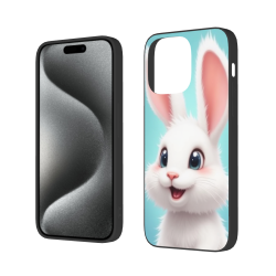 Cute Rabbit iPhone 15/15 Pro/15 Pro Max Case - okomall