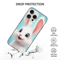 Cute Rabbit iPhone 15/15 Pro/15 Pro Max Case - okomall