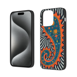 迷幻條紋 iPhone 15/15 Pro/15 Pro Max 手機殼 - OKOMALL