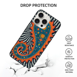 迷幻條紋 iPhone 15/15 Pro/15 Pro Max 手機殼 - OKOMALL