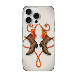 iPhone 15/15 Pro/15 Pro Max Hülle - Lebhaftes Hufeisenmuster | okomall