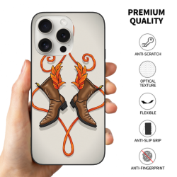 iPhone 15/15 Pro/15 Pro Max Hülle - Lebhaftes Hufeisenmuster | okomall