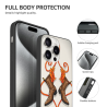iPhone 15/15 Pro/15 Pro Max Hülle - Lebhaftes Hufeisenmuster | okomall