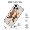 iPhone 15/15 Pro/15 Pro Max Hülle - Lebhaftes Hufeisenmuster | okomall