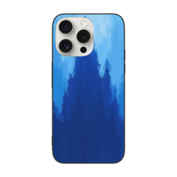 Hülle für iPhone 15/Pro/Max mit chinesischem Tintentupfen-Verlauf - okomall