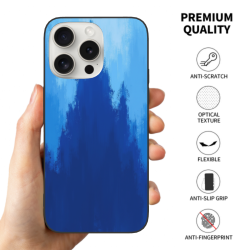 Hülle für iPhone 15/Pro/Max mit chinesischem Tintentupfen-Verlauf - okomall