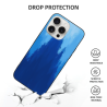 Hülle für iPhone 15/Pro/Max mit chinesischem Tintentupfen-Verlauf - okomall