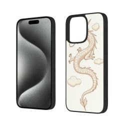 龙腾云端 iPhone 15/15 Pro/15 Pro Max 手机壳 - okomall