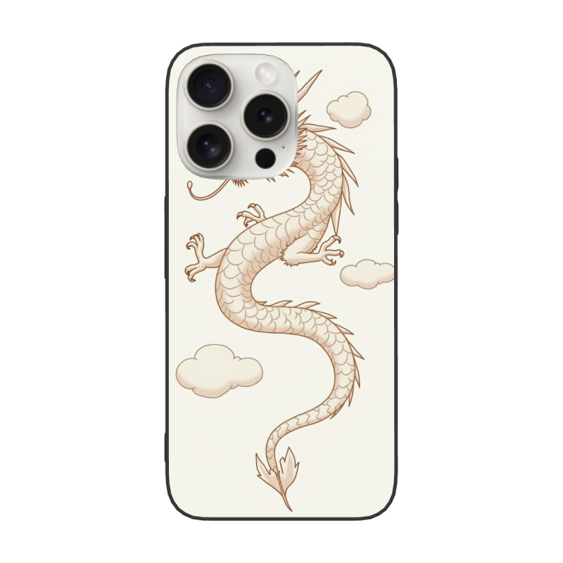 Coque pour iPhone 15/15 Pro/15 Pro Max Dragon Ascendant - okomall
