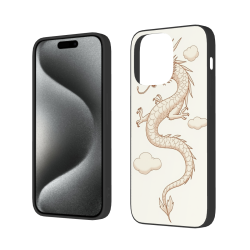 Coque pour iPhone 15/15 Pro/15 Pro Max Dragon Ascendant - okomall
