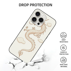 龙腾云端 iPhone 15/15 Pro/15 Pro Max 手机壳 - okomall