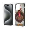 可爱火鸡图案 iPhone 15/15 Pro/15 Pro Max 手机壳 - OKOMALL
