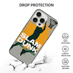 iPhone 15/Pro/Max 篮球运动手机壳 - Okomall
